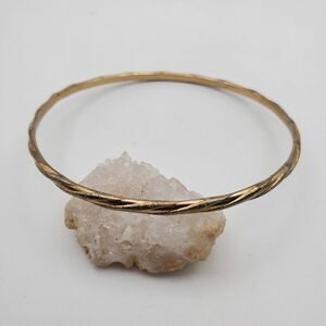 Goddess wreath gold tone‎ woven bracelet B1326